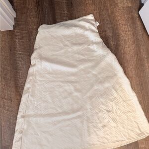 Forever 21 Cream A-Line Skirt